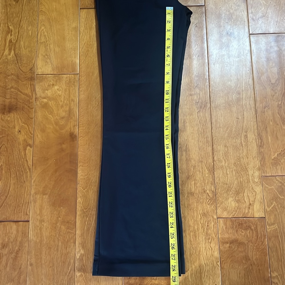 Love Tree Black Flare Boot Cut Mid-Rise Pants Size M Work Office Classic - Picture 10 of 10